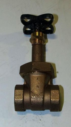 Nibco Bronze Gate Valve 1in. T-134