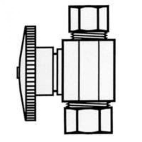 5/8Od X 7/16Od Qtr Trn Str Vlv PLUMB PAK Water Supply Line Valves PP2042PCLF