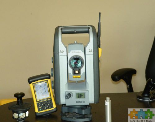 Trimble RTS555 Robotic Total Station Kit w/ Nomad MEP WLAN 5&#034; S6 S8 SPS