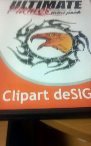 FLAMES CLIPART-VINYL CUTTER PLOTTER IMAGES-VECTOR CLIP ART GRAPHICS CD