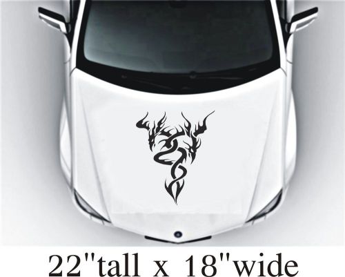 2X Tattoo Concept Hood Vinyl Decal Art Sticker Graphics Fit Car Truck -1885