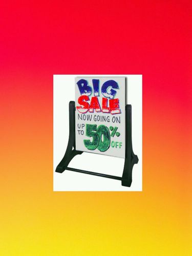 WHITE SWINGER write on &amp; wash off SIDEWALK SIGN - Same day shipping