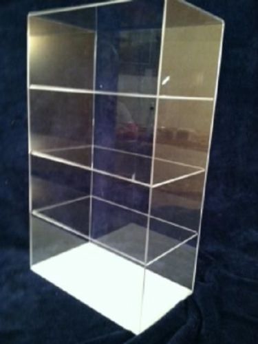 Acrylic Display Case Countertop 12 x 7 x 20.5 (different shelf spacing) E-Liquid