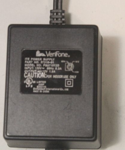 GENUINE OEM Veriphone Power Supply 07316-01 Model PS571812D