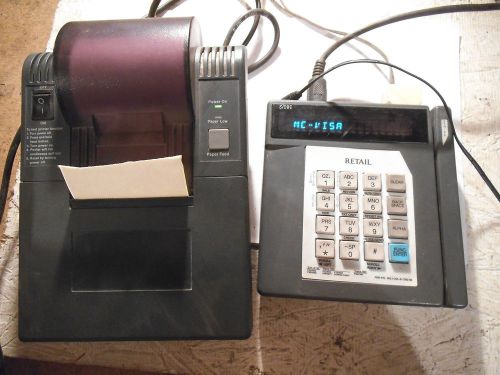 VERIFONE CREDIT CARD MACHINE T38X-256K , RECEIPT MACHINE P250