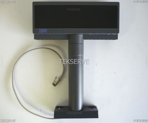 30R0235 IBM SUREPOS 700 DUAL SIDED CUSTOMER DISPLAY WITH POLE