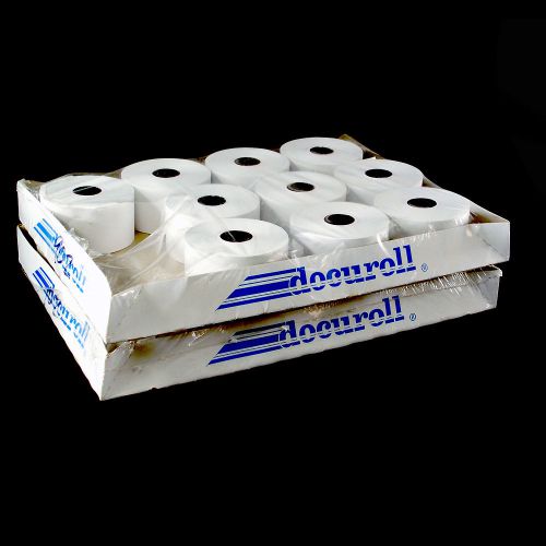 Docuroll Lot of 22 White Bond Register Calculator Paper Rolls 1 1/2” Wide