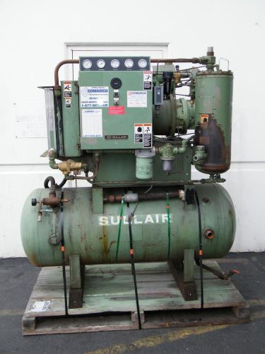 Sullair 30 hp rotary screw air compressor atlas copco kaeser ingersoll rand for sale