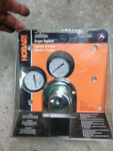 Hobart 770503 CGA-540 Medium Duty Oxygen Regulator and Gauges - NEW!