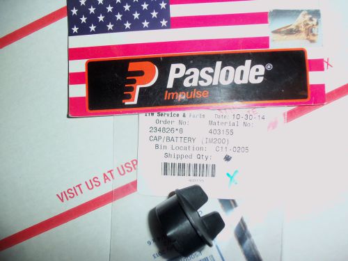 &#034;NEW&#034; Paslode Part #  403155  Battery Cap