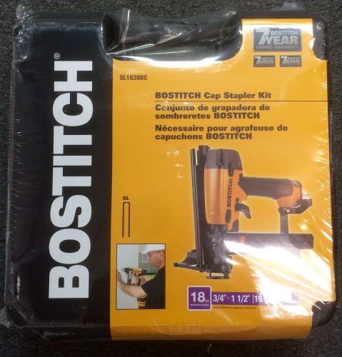 BOSTITCH SL1838BC Cap Air Stapler Tool Set - Brand New!