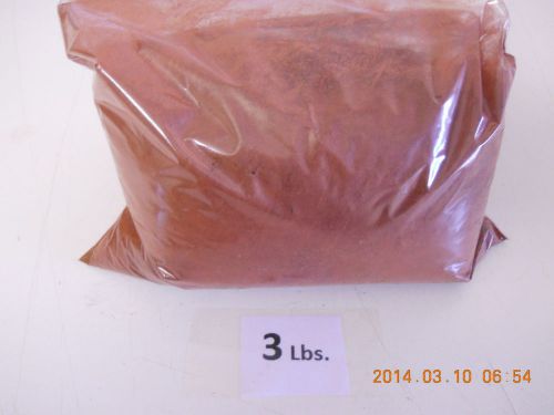 Rust  concrete color pigment cement molds 3 lbs. for sale