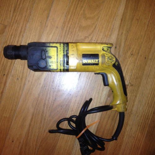 DEWALT DW566 7/8&#034; 22MM SDS ROTARY HAMMER STEEL DRILLING 1/2&#034; 13MM