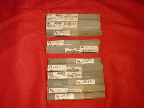 Big Lot 11 Chicago-Latrobe Jobber Bits, High Speed Steel 9/16, 17/32, 5/8