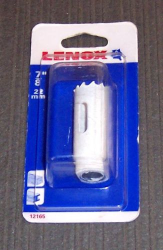 Lenox 12165  7/8&#034; Bi-Metal Hole Saw Wood/Metal