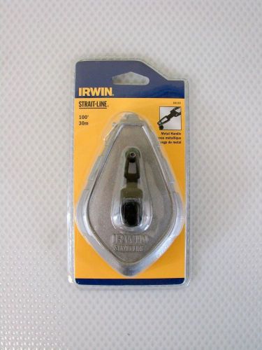 Irwin 64110 100&#039; Chalk Reel Strait-Line NEW