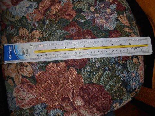 Westcott Data Printout 15&#034; Ruler set of 10 rulers