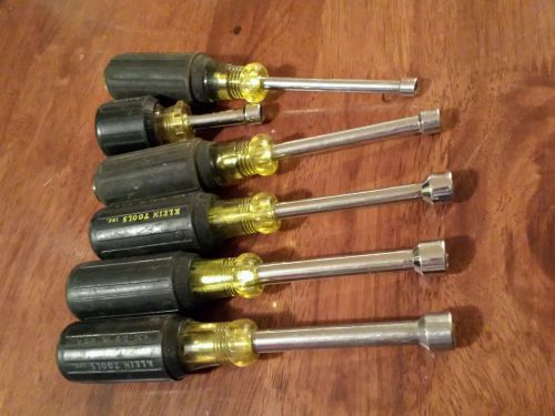 KLEIN TOOLS NUT DRIVERS LOT..KLEIN