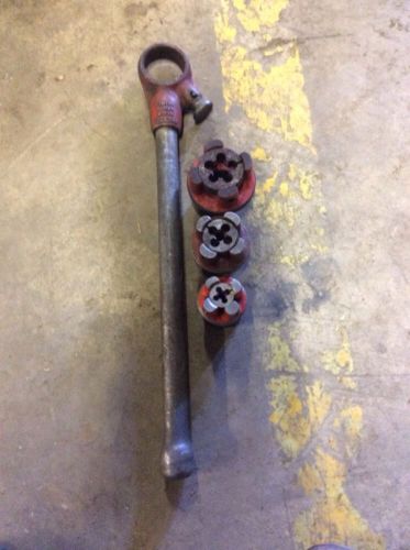 Ridgid OO RB Die Set Lot.