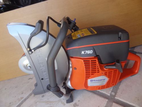 HUSQVARNA K760 14&#034; Concrete Cut-Off Saw L@@K, WORKS PERFECT, MINT... K 760