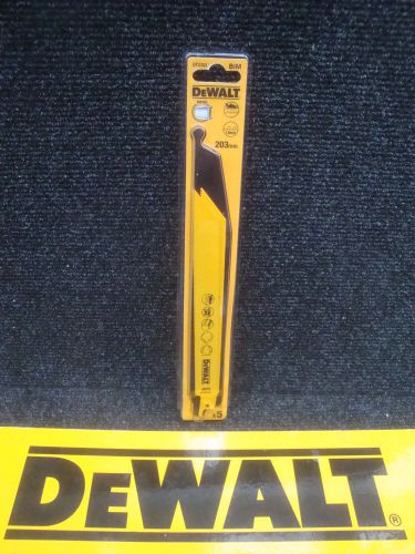 5 x DEWALT DT2353 COBALT STEEL RECIP SAW BLADES