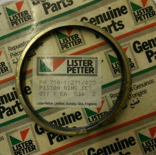 Lister Petter Piston Ring Set +0.25mm for Early LPA2 LPA3 Engines 750-11271/025