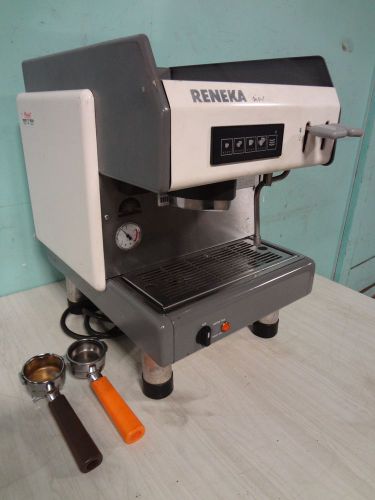 &#034;RENEKA&#034; COMMERCIAL DIGITAL PROGRAMMABLE ESPRESSO MACHINE, w/2 PORTIFILTERS