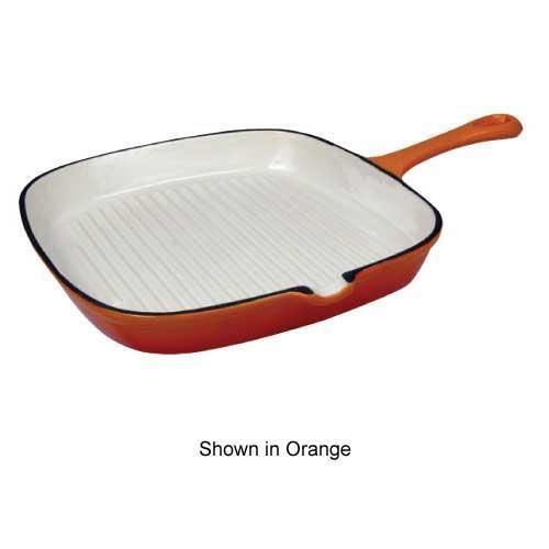 Winco CSQ-9NB Skillet, 9-1/2&#034;, Square, Nb Gloss