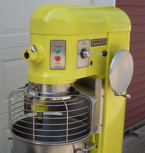 Hobart 60 qt mixer h600 with guard bowl, paddle, dough  220 volt single ph 2 hp for sale