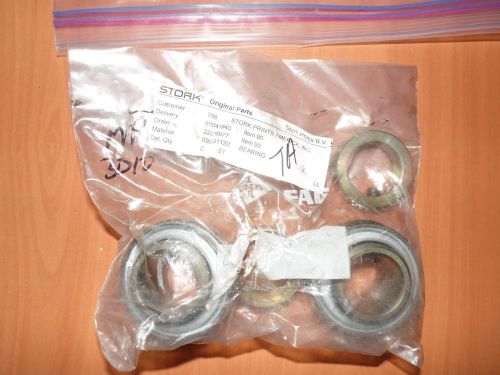 MP03010 2 STORK BEARINGS 1-1/4&#034; ID, 2 COLLARS, 1-1/8&#034; ID, FOR UNWINDER 020 NN3