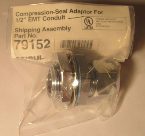 ANSUL 79152/ 79153 COMPRESSION SEAL ADAPTER 1/2&#034; EMT CONDUIT *FIRE SUPPRESSION