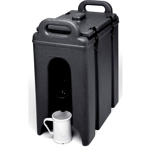 CAMBRO 2.5 GAL. INSULATED BEVERAGE DISPENSER BLACK 250LCD-110