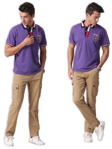 Burst loose, casual polo T-shirt bottoming shirt