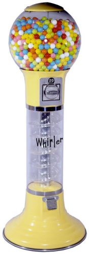 4&#039; Whirler Spiral Gumball Machine - BLUE