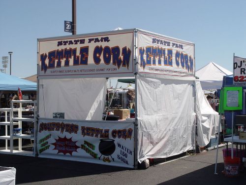 Kettle corn buisness - complete with trailer - turn key - mobile food cart for sale