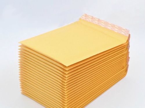 30 #000 tuff kraft bubble mailers 4x8 self seal padded envelopes 4 x 8 for sale