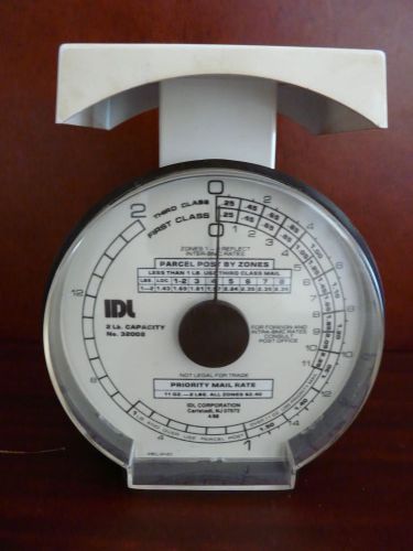 VINTAGE IDL CORPORATION 2 LB CAPACITY  POSTAL SCALE