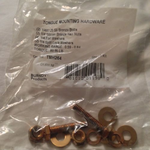 TMH264 BURNDY TONGUE MOUNTING HARDWARE KIT LOT OF 8