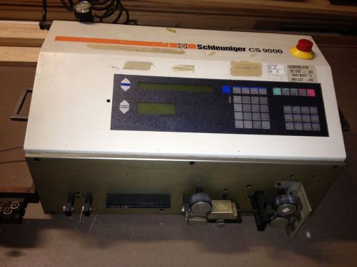 Schleuniger cs 9000 wire stripper for sale