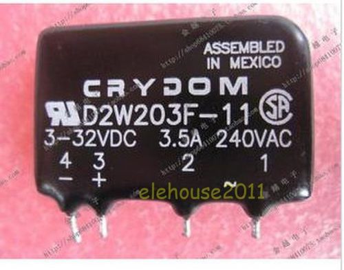 1pcs D2W203F-11 CRYDOM ZIP-4 2-3.5 Amps 120/240 Vac AC