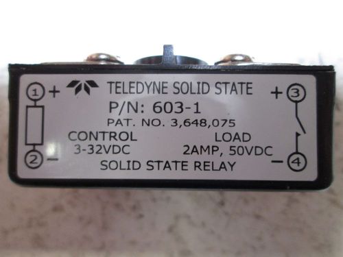 TELEDYNE 603-1 RELAY *USED*