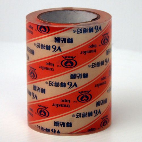 6&#034; Clear (transparent) Transfer Tape for vinyl application 100 metre