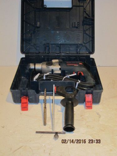 BOSCH 1199VSR 8.5-Amp 1/2&#034; Hammer Drill KIT FREE SHIPPING REFURBISHED, GREAT CND