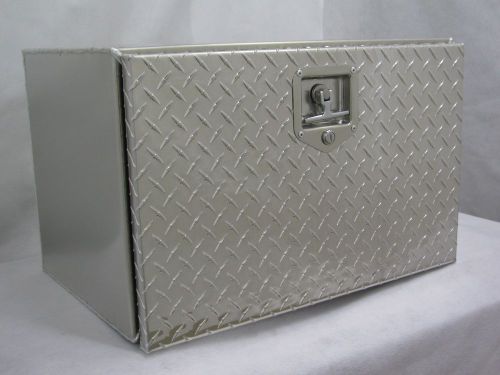 ALUMINUM 24&#034;x15&#034;x16&#034; TRUCK/TRAILER/RV/UNDERBODY TOOL BOX