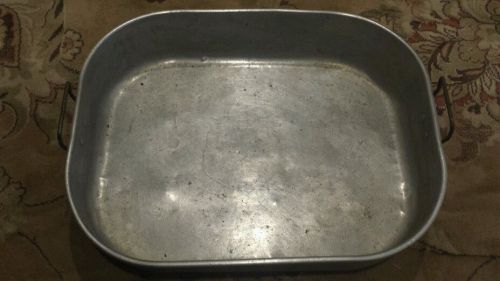 13&#034; x 16&#034; x 3 1/4&#034; aluminum roasting pan