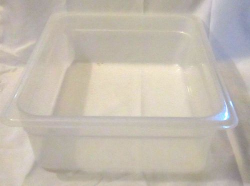 Cambro 4&#034; 1/2 Half-Size NSF Plastic Food Storage/ Serving Pan