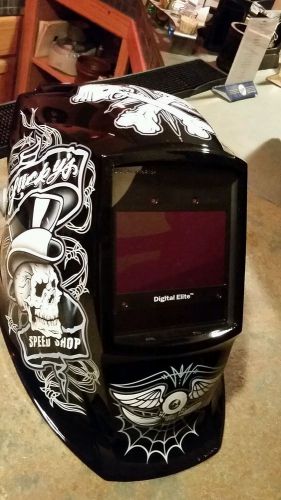 Miller welding helmet- luckys speed shop new never used open box item. 257214