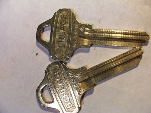 4 SCHLAGE EVEREST  C125       KEYS   UNCUT    LOCKSMITH