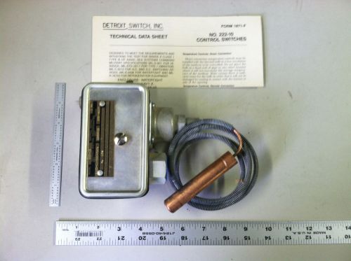 Detroit Switch Control Switch 222-10NL2222735 NSN 5930-01-086-7478 NEW B1715