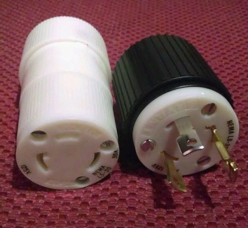 1 each L5-30P &amp; L5-30R PLUG &amp; IN-LINE RECEPTACLE (125Volt, 30Amp)